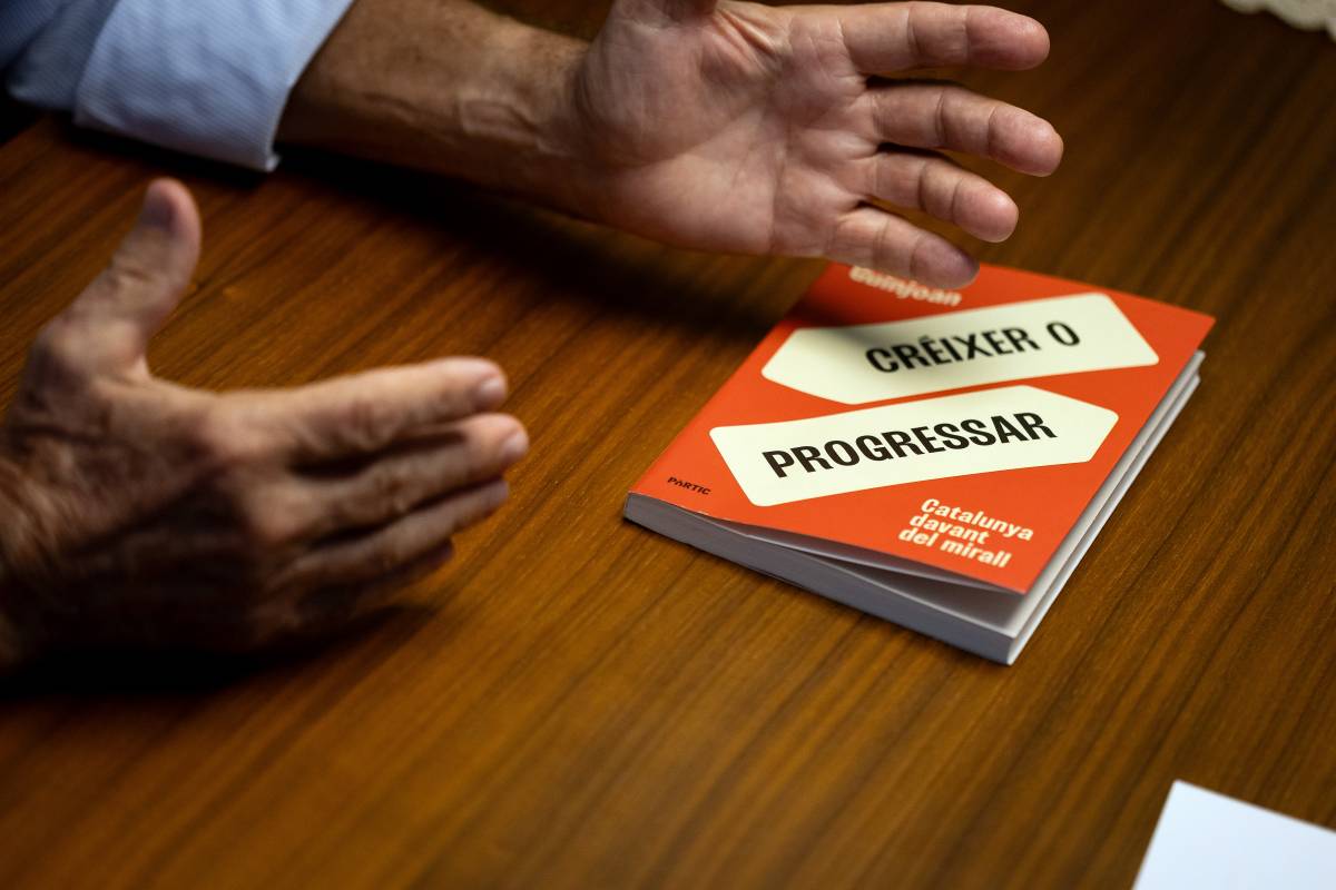 Créixer o progressar, el darrer llibre de Modest Guinjoan - Hugo Fernández Créixer o progressar, el darrer llibre de Modest Guinjoan