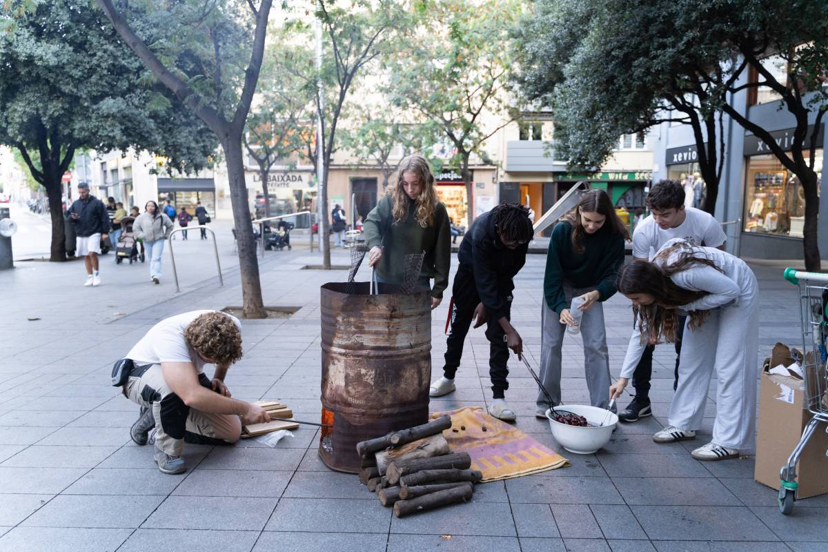 La febre de la venda de castanyes arriba a Sabadell