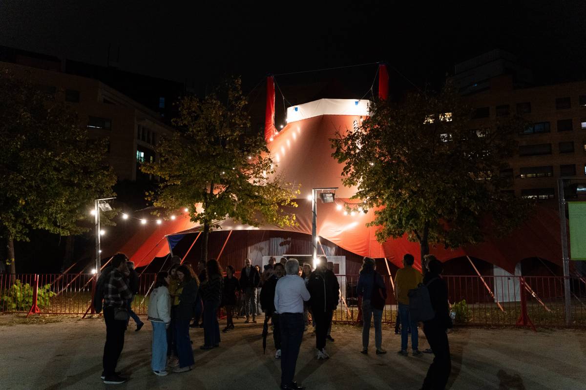 L'Estruch torna a tenir carpa de circ després de mig milió d'euros d'inversió