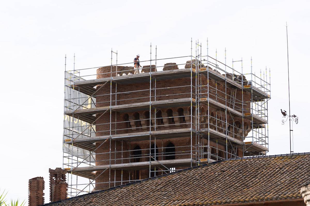 La Torre d’en Feu, en obres per assegurar-ne el futur 