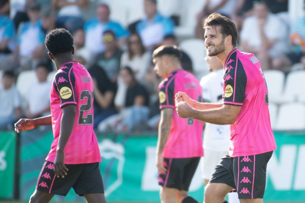 Bonaldo, celebrant el seu gol - CES Bonaldo, celebrant el seu gol