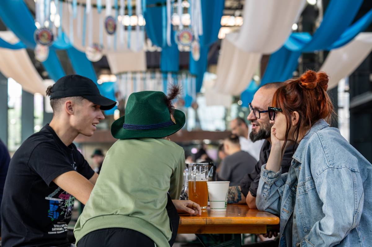 La cervesa, el menjar i la programació musical han estat protagonistes de la festa - JUANMA PELÁEZ