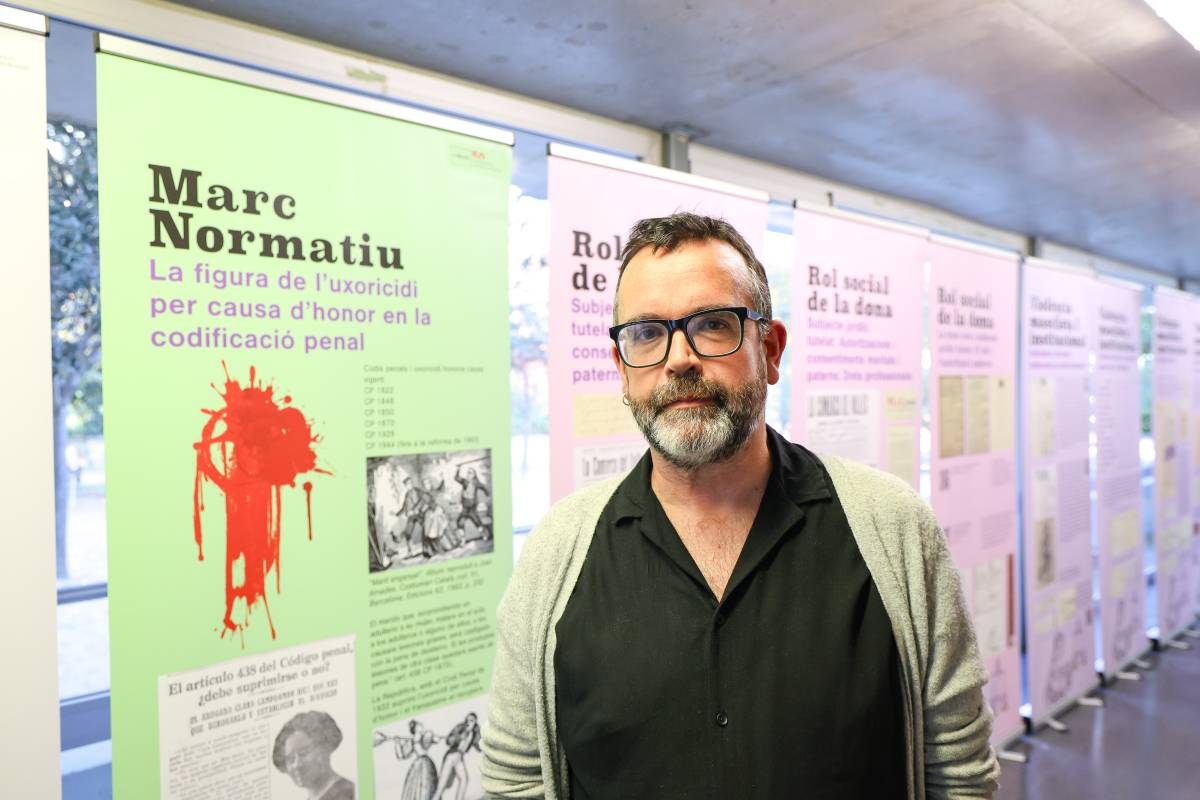 L`historiador Llorenç Genescà, un dels referents en la lluita contra les violències masclistes a la comarca