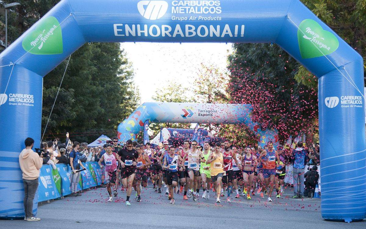 Víctor del Águila i Aida Pérez es coronen com a guanyadors de la Mitja Marató Ciutat de Tarragona