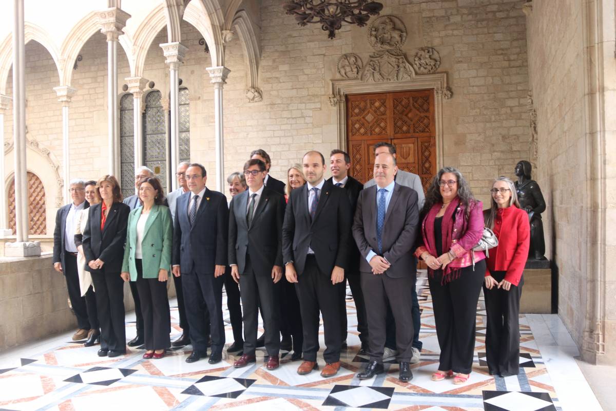 L'arquitectura de la nova administració arriba a la taula d'Illa