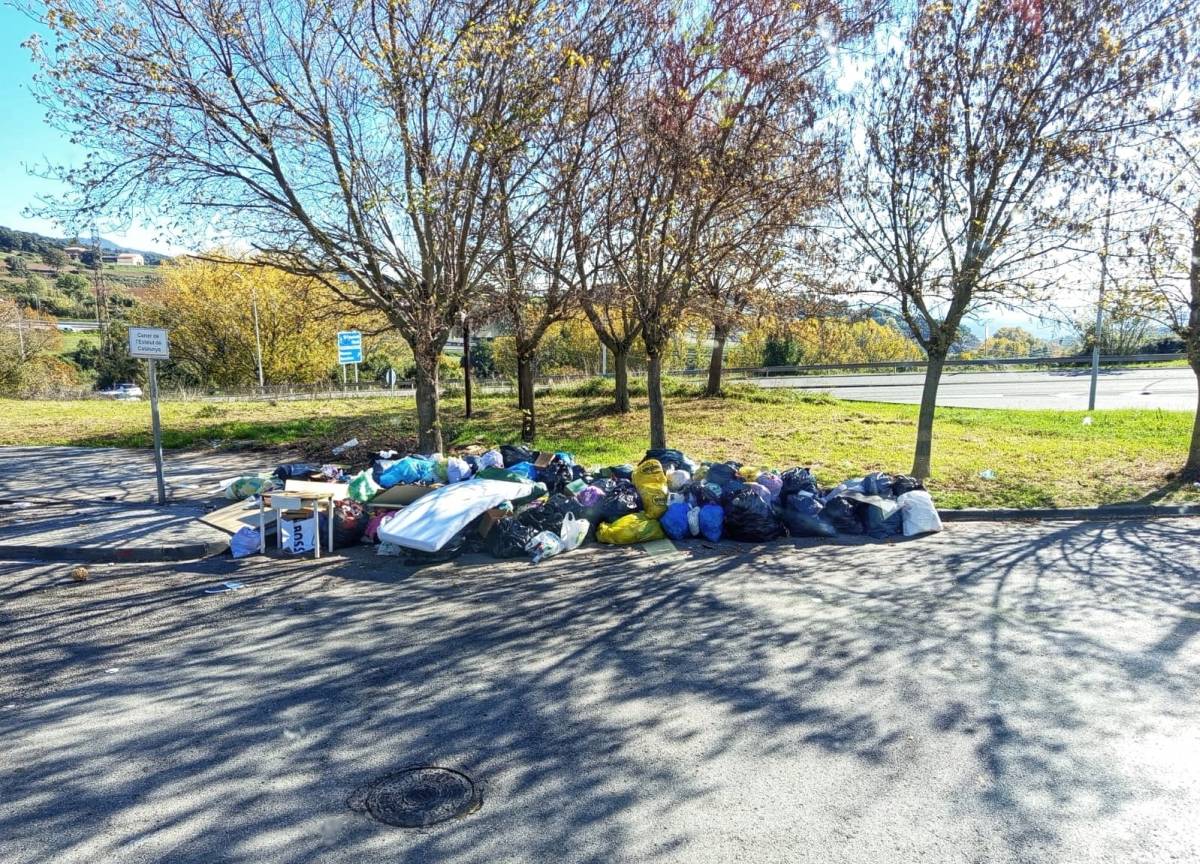 La Policia Local de Berga imposa set sancions per abocar bosses d'escombraries a la via pública