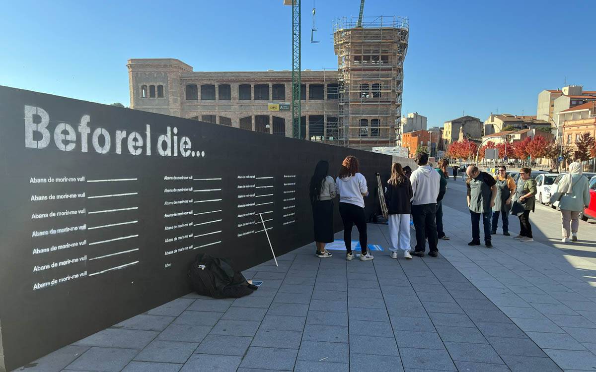 Manresa s'uneix al Festival de Vida al Final de la Vida amb actes per celebrar i reflexionar