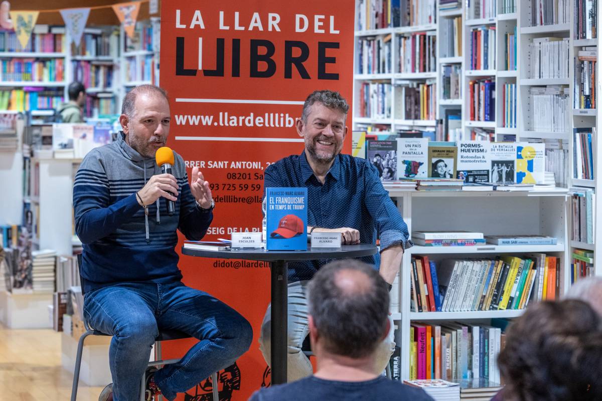 Francesc-Marc Álvaro alerta del "buidatge democràtic" en la presentació del seu nou llibre a Sabadell