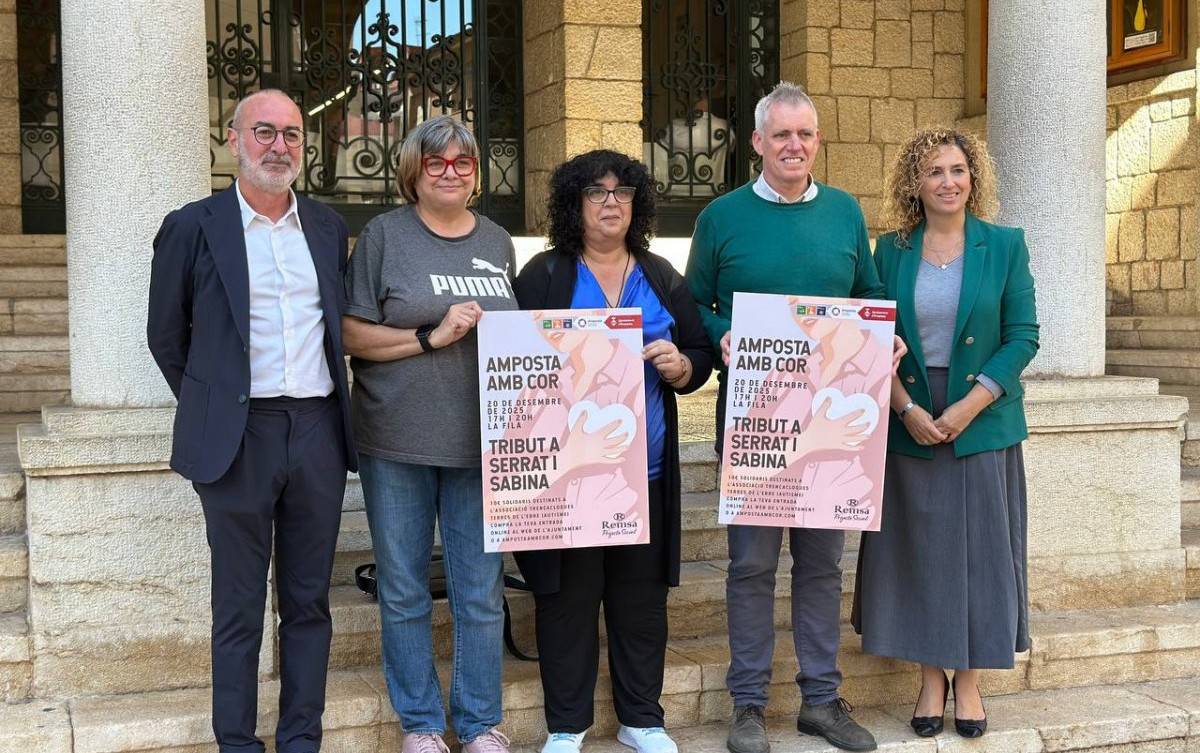 Torna el festival solidari "Amposta amb cor" amb un tribut a Sabina i Serrat