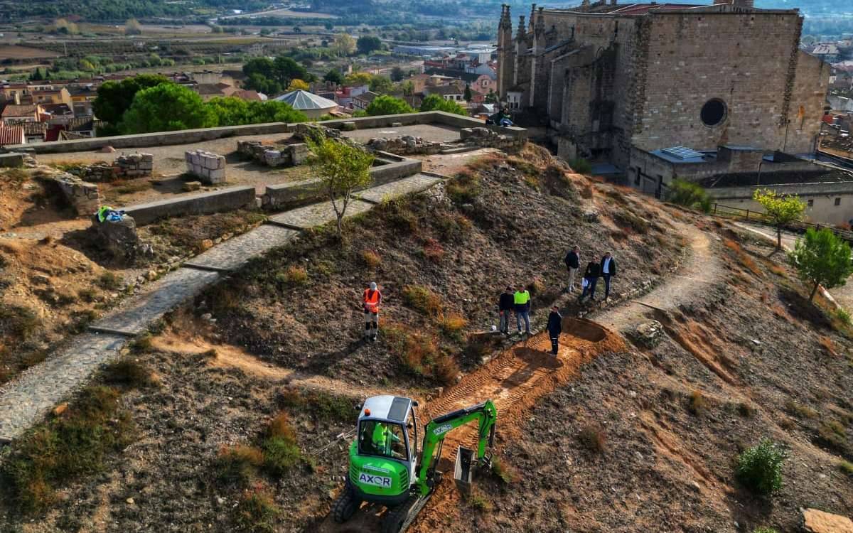 Montblanc impulsa les obres de millora de tot l’entorn del Pla de Santa Bàrbara