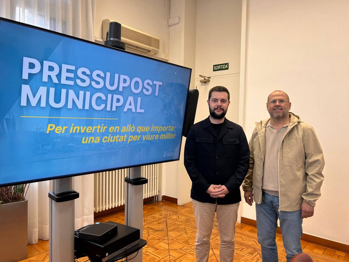 El govern de Marta Farrés preveu afrontar el 2026 amb un pressupost de més de 290,7 milions d`euros - DS El govern de Marta Farrés preveu afrontar el 2026 amb un pressupost de més de 290,7 milions d`euros