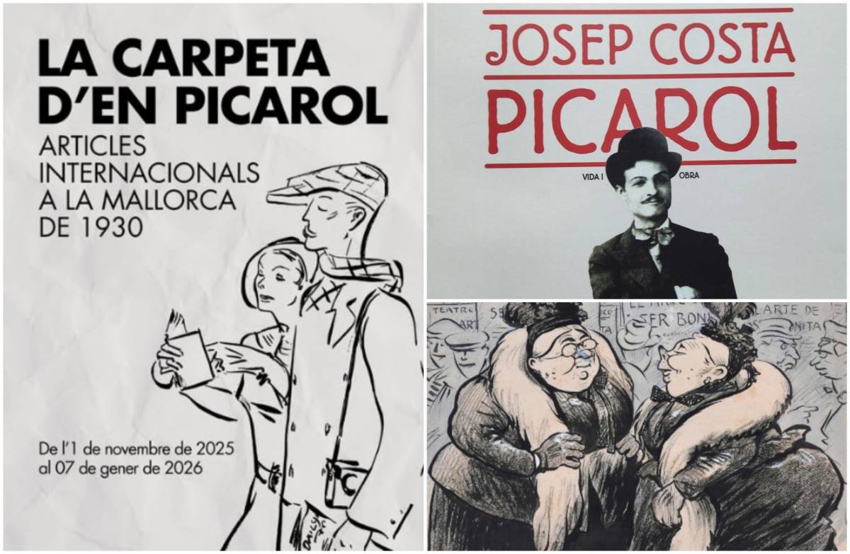 Breda acull l'exposició «la Carpeta d'En Picarol»: còmics i bohemis a la Mallorca de 1930 
