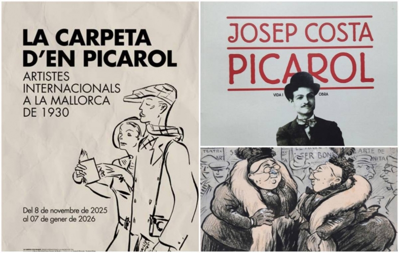 Breda acull l'exposició «la Carpeta d'en Picarol»: còmics i bohemis a la Mallorca de 1930 