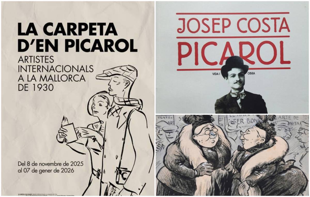 Breda acull l'exposició «la Carpeta d'en Picarol»: còmics i bohemis a la Mallorca de 1930 