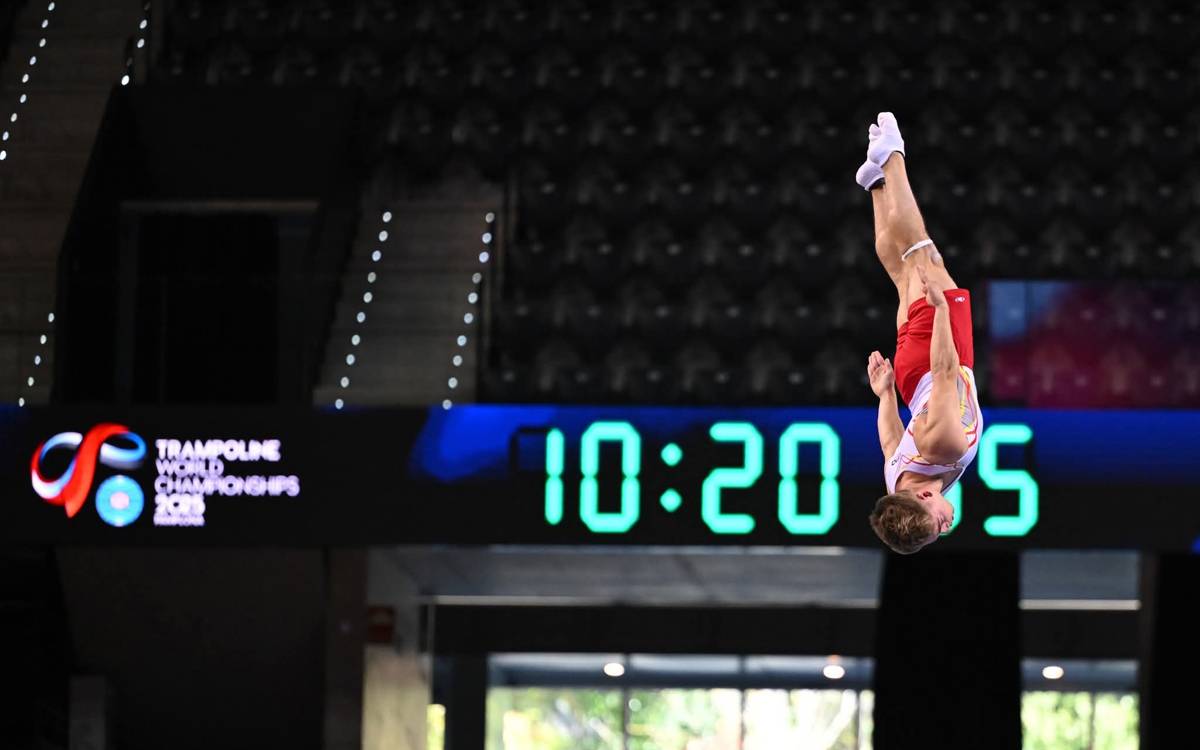 L'artesenc Robert Vilarasau afronta el Campionat del Món de Trampolí amb bones sensacions