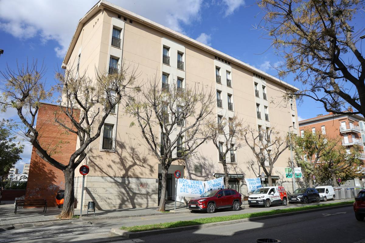 Pancartes pel deute a les treballadores d`una residència de Barberà