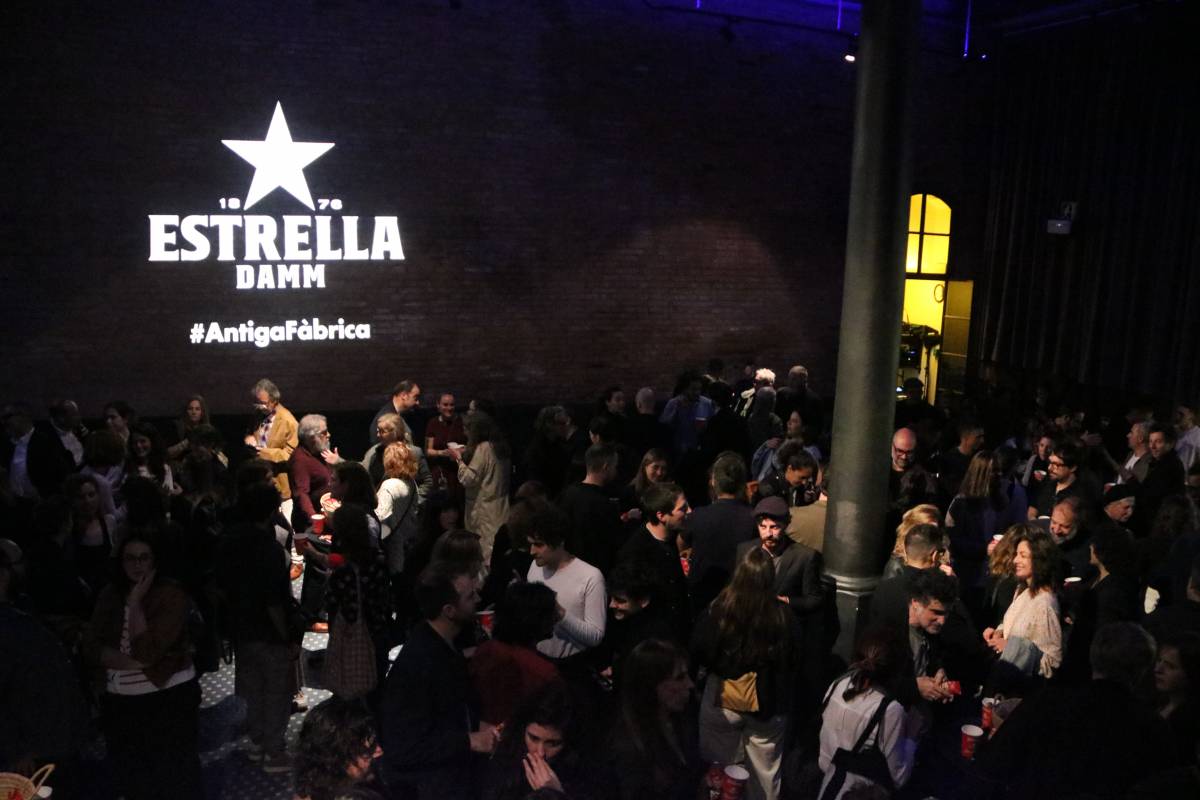 La festa de l`Acadèmia del Cinema Català a l`Antiga Fàbrica d`Estrella Damm