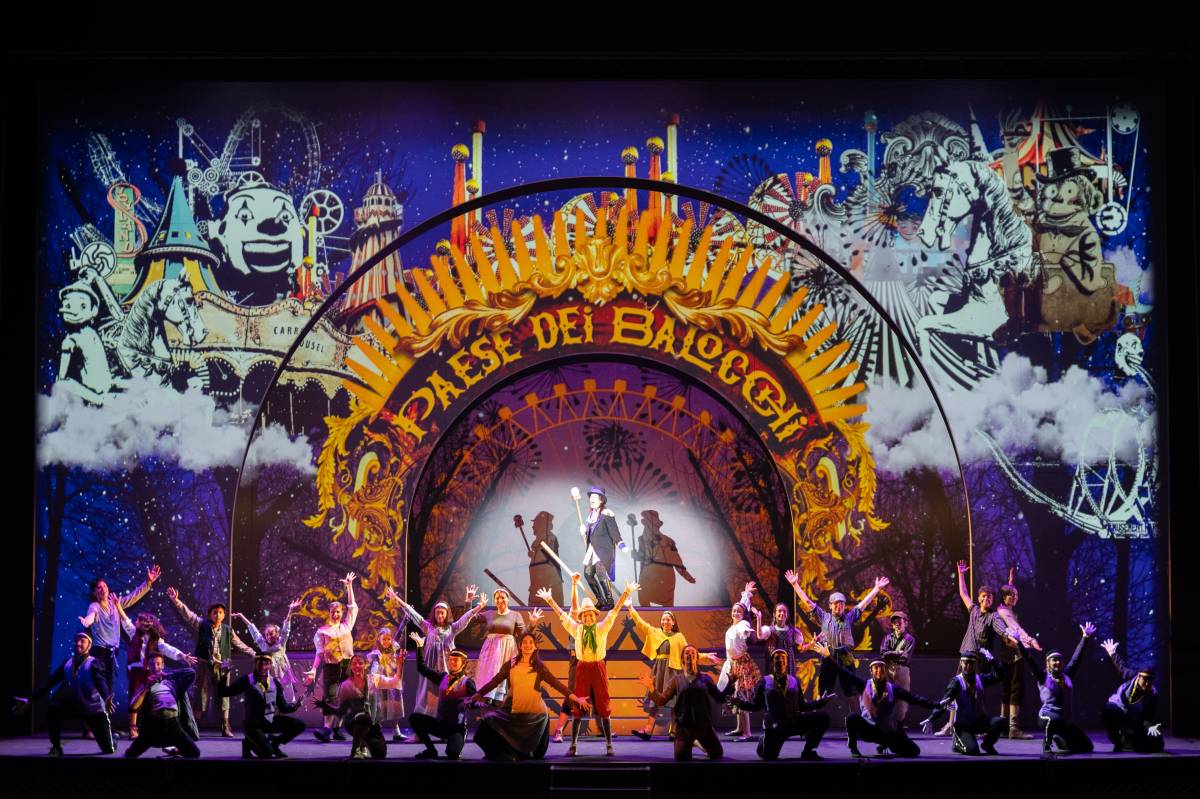 Una escena del musical 'Pinocchio' a la Faràndula - David Chao