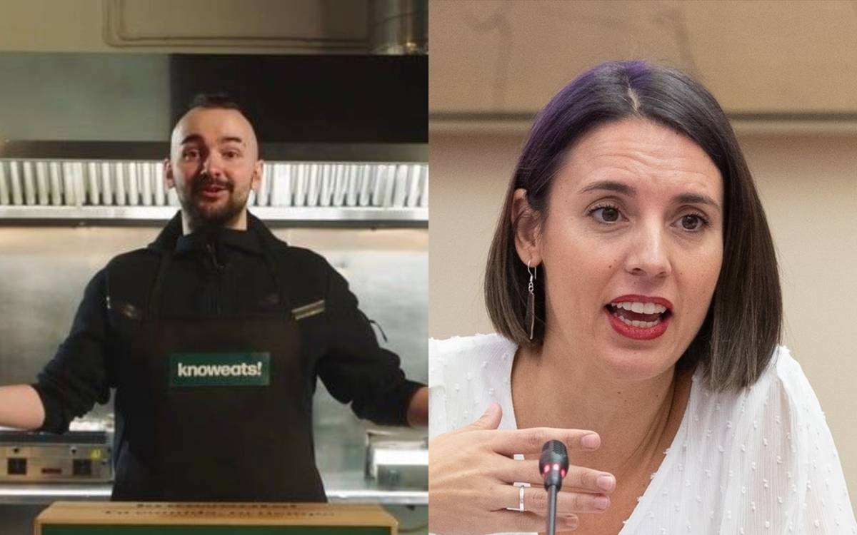 El Xocas i Irene Montero. - Europa Press / Nació