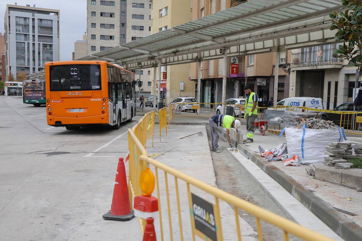 Comencen les obres de millora de l’estació d’autobusos, que duraran fins al desembre