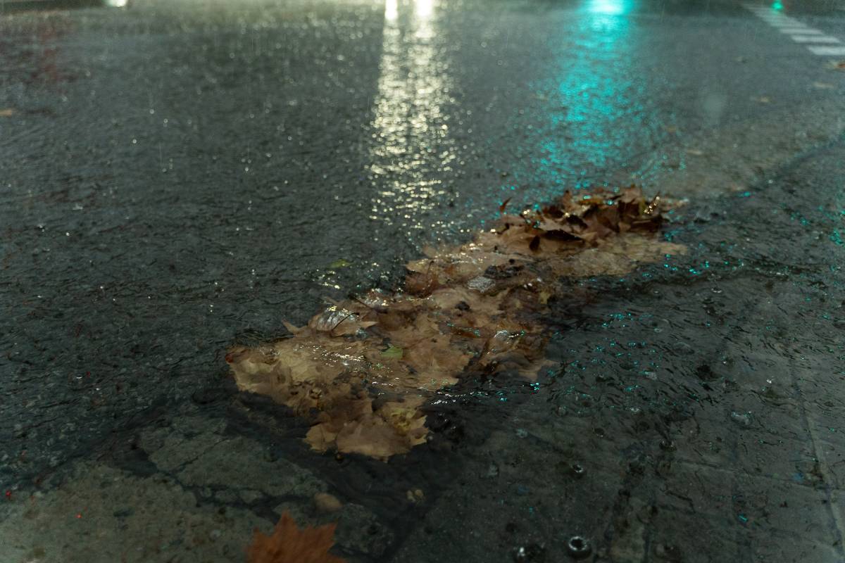 La pluja torrencial arriba a Sabadell - David Chao La pluja torrencial arriba a Sabadell