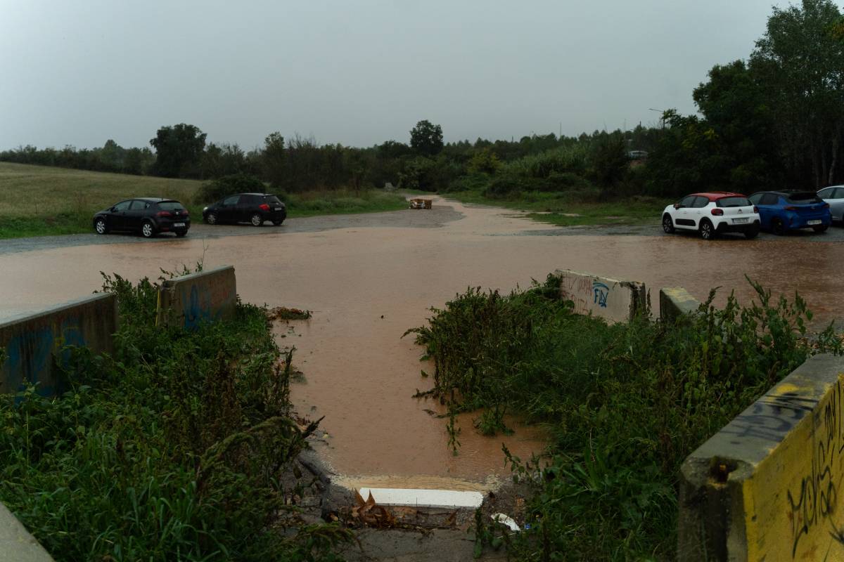 La pluja torrencial arriba a Sabadell - David Chao La pluja torrencial arriba a Sabadell