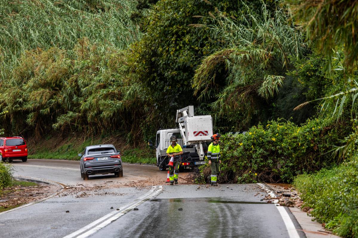 La pluja torrencial arriba a Sabadell - Víctor Castillo La pluja torrencial arriba a Sabadell