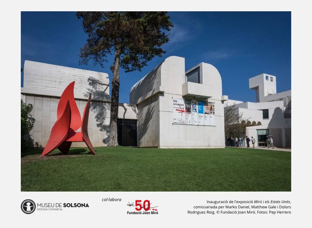 El Museu de Solsona organitza una visita a la Fundació Joan Miró de Barcelona 
