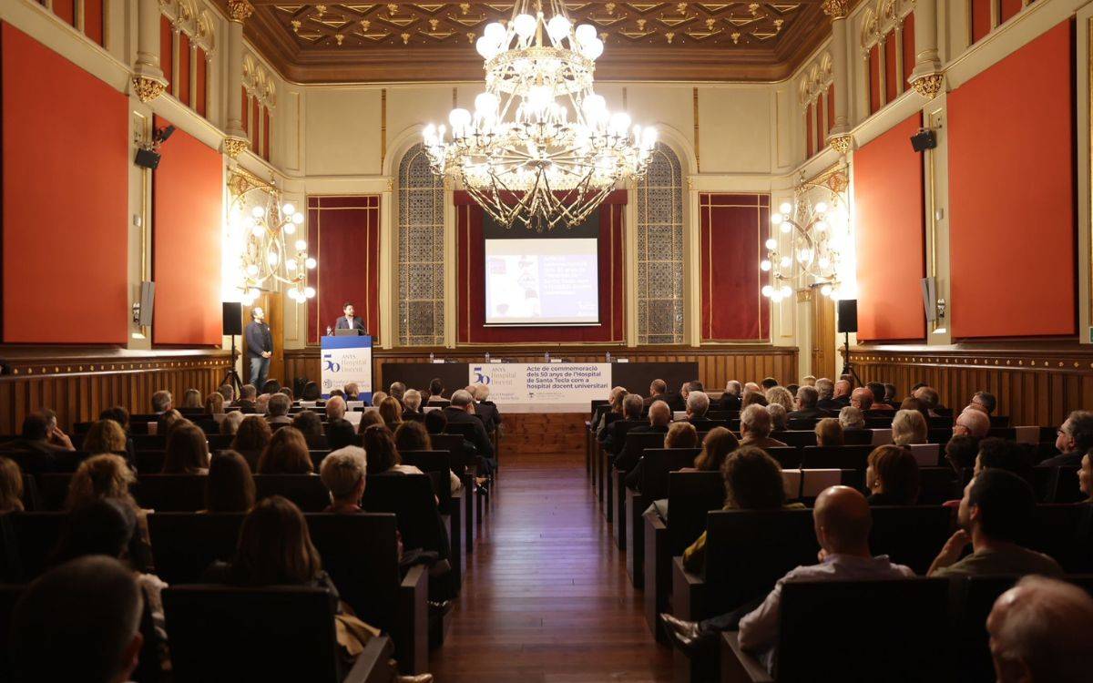 L'Hospital de Santa Tecla de Tarragona commemora els 50 anys com a centre docent universitari 