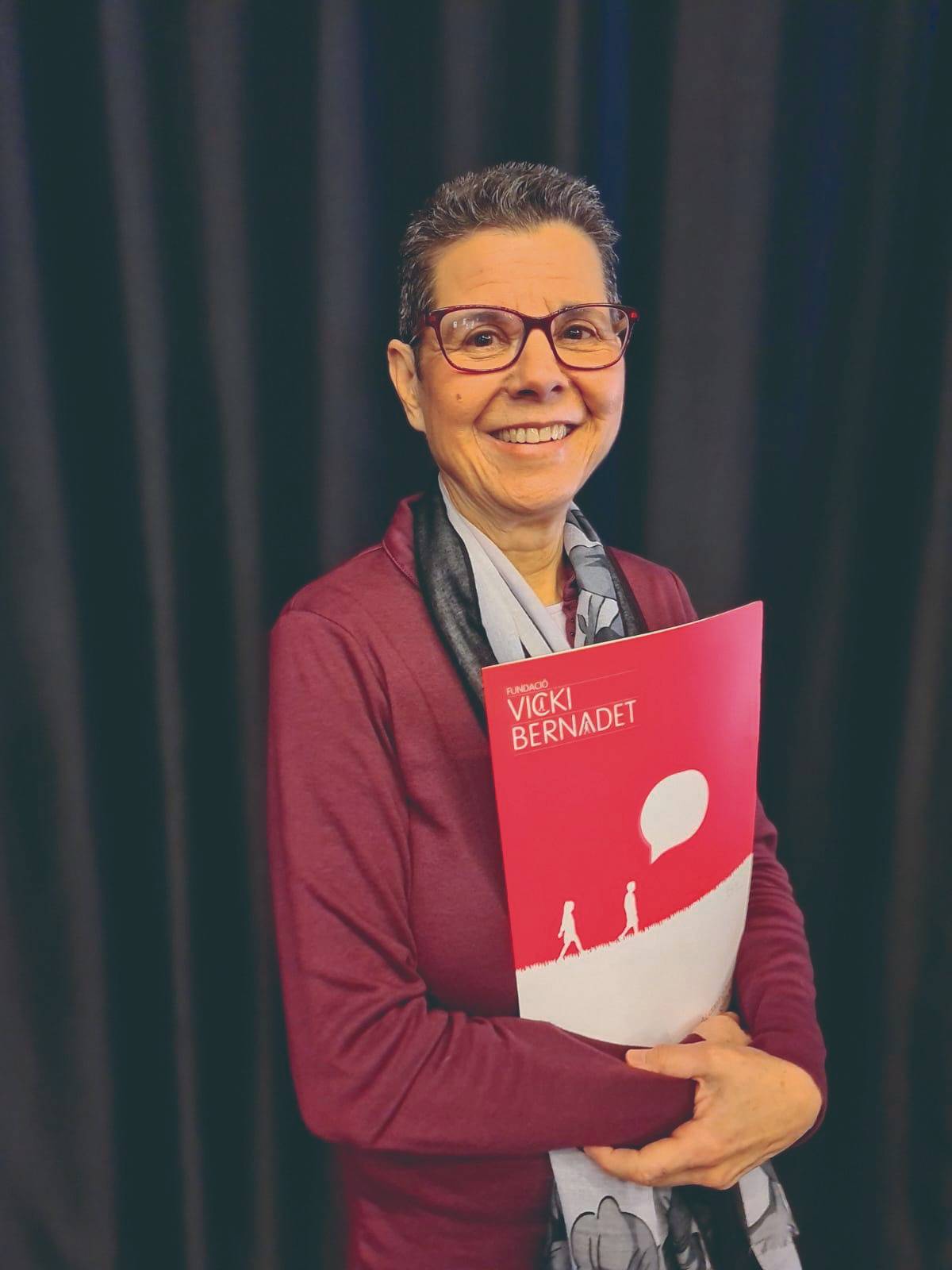 Vicki Bernadet manté la lluita contra el maltractament infantil a través de la fundació - Cedida Vicki Bernadet manté la lluita contra el maltractament infantil a través de la fundació
