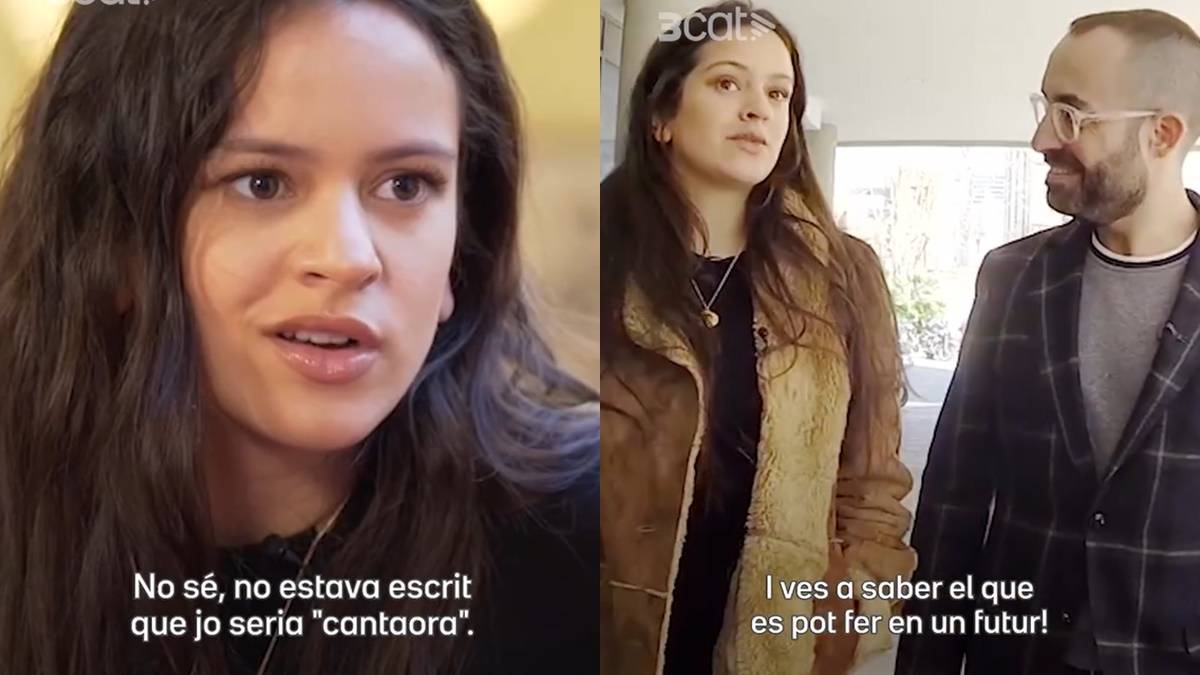 El 3Cat recupera una entrevista premonitòria de Rosalia del 2017: «Ja parlava així»