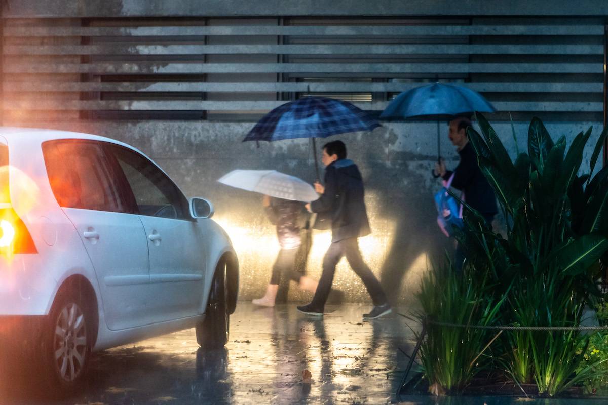 Pluja torrencial a Sabadell - Juanma Peláez Pluja torrencial a Sabadell