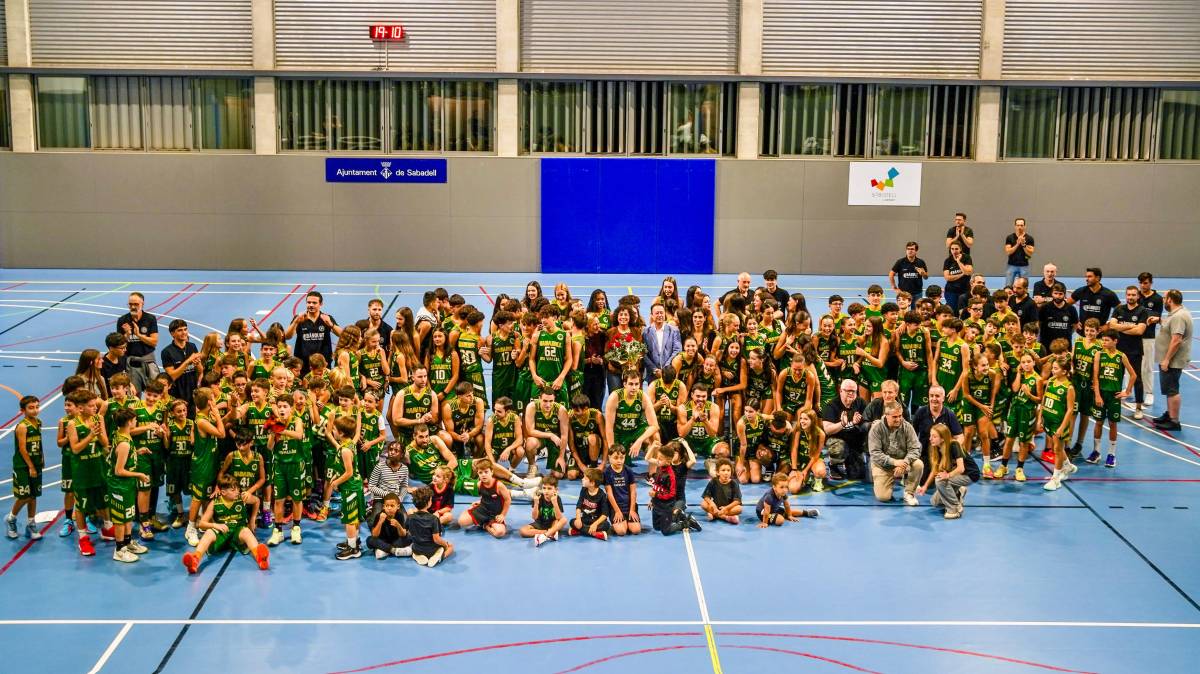 Posada de llarg del Sabadell BQ Vallès en la seva cinquena temporada