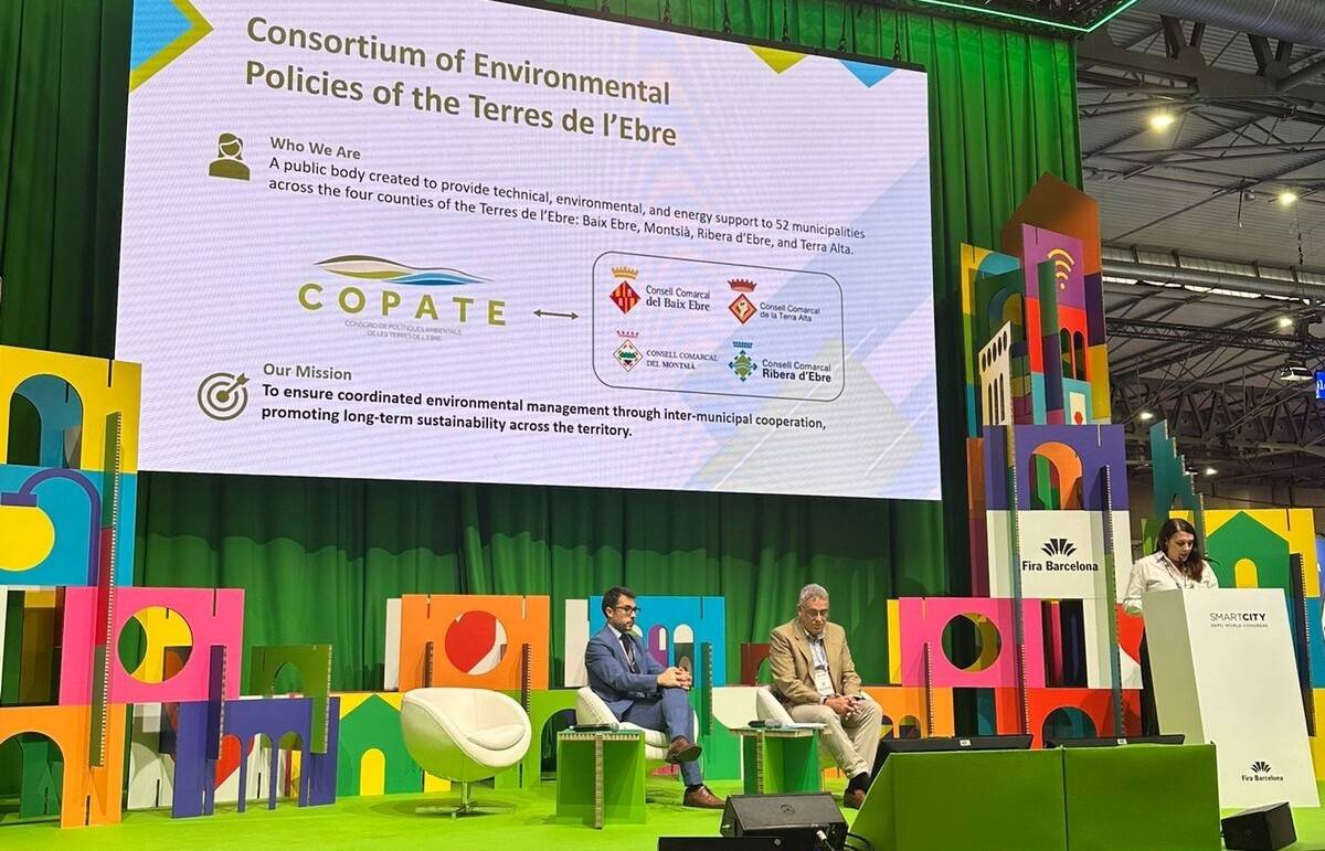 El COPATE presenta a l’Smart City Expo el seu model de transició energètica per a les Terres de l’Ebre