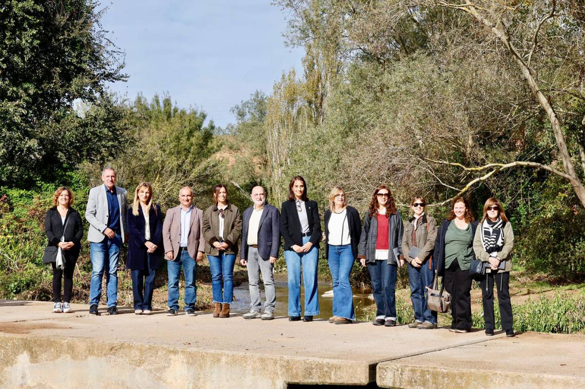 Representació insitucional en l`acte a Sant Vicenç de Jonqueres, al riu Ripoll - Juanma Peláez Representació insitucional en l`acte a Sant Vicenç de Jonqueres, al riu Ripoll