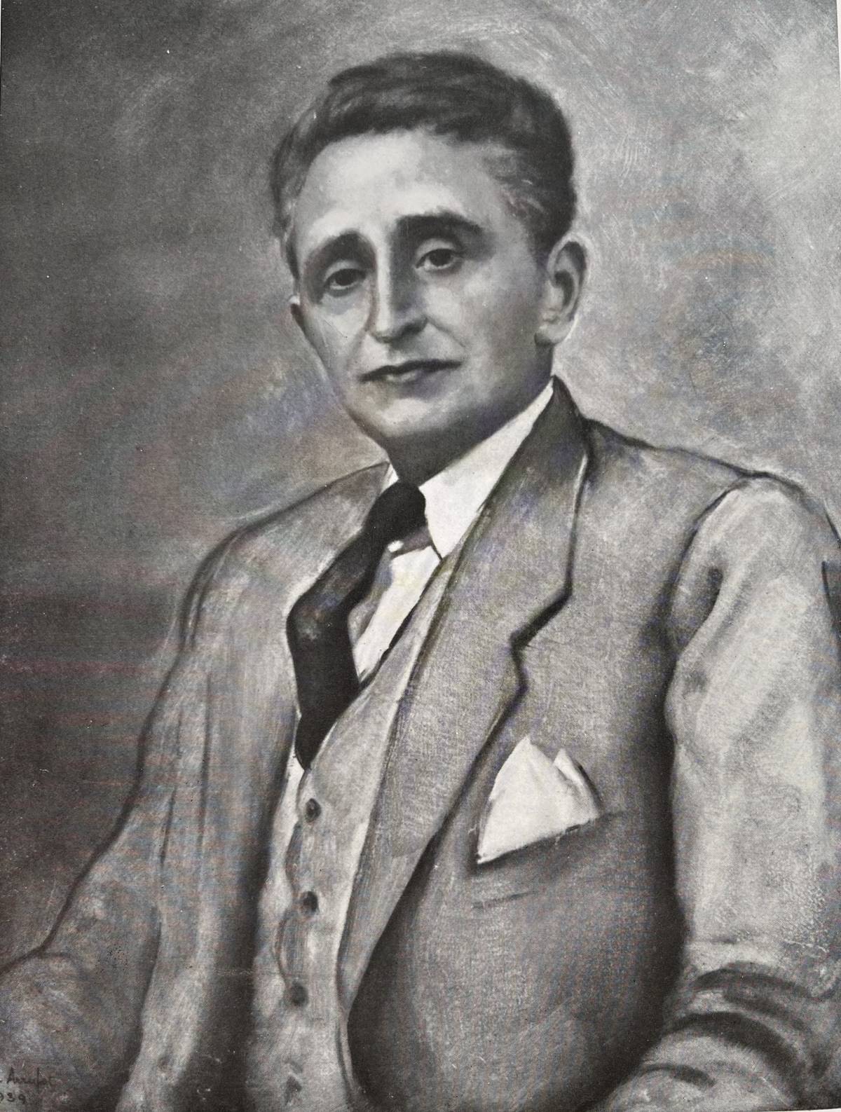 Francesc Llonch i Cañomeras (1878-1938) Retrat Vila Arrufat. Industria Textil Española, Anuario 1952 - Francesc Llonch i Cañomeras (1878-1938) Retrat Vila Arrufat. Industria Textil Española, Anuario 1952