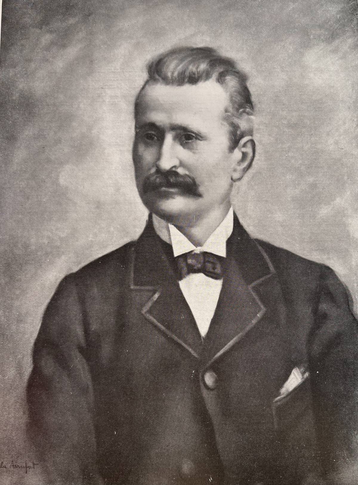 Joan Llonch i Sanmiquel (1842-1916) Retrat Vila Arrufat. Industria Textil Española, Anuario 1952 - Joan Llonch i Sanmiquel (1842-1916) Retrat Vila Arrufat. Industria Textil Española, Anuario 1952
