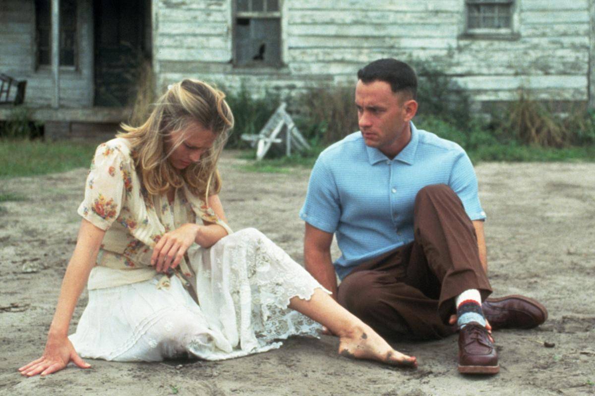 Robin Wright i Tom Hanks a Forrest Gump