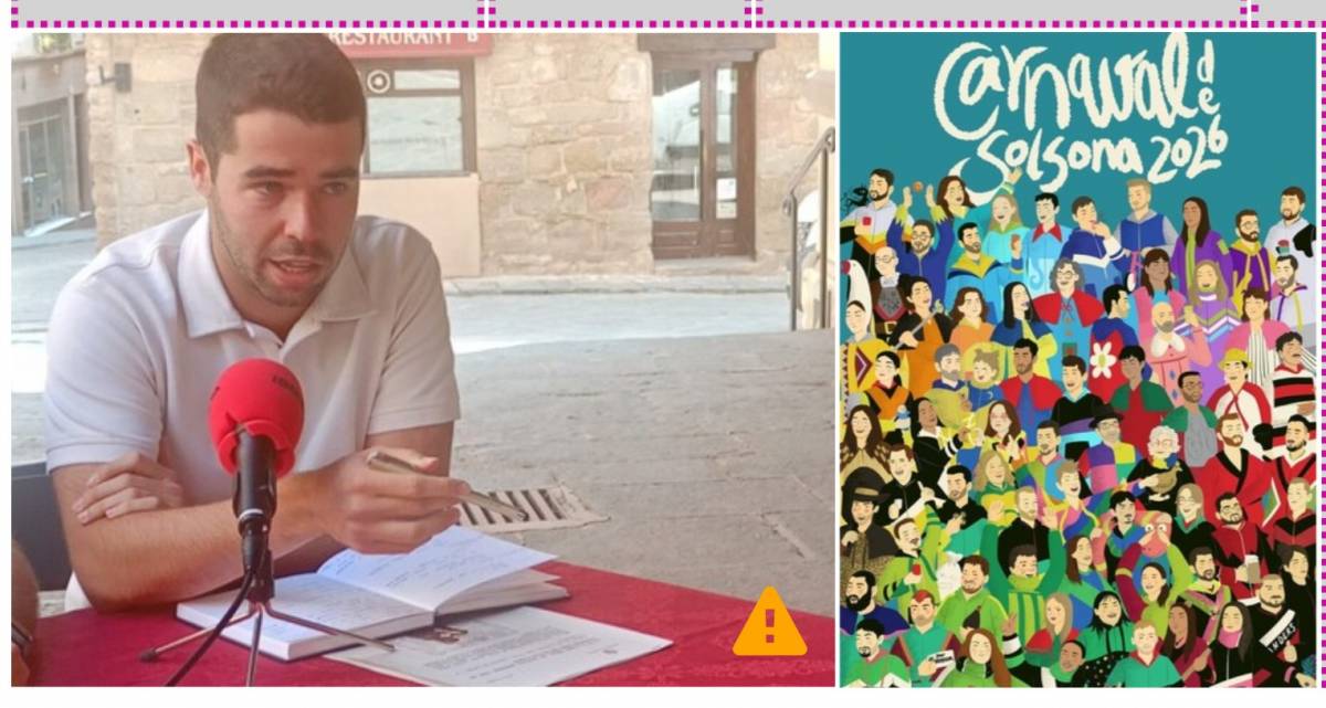 Un disseny del solsoní Pol Blanca serà el cartell del Carnaval de Solsona 2026