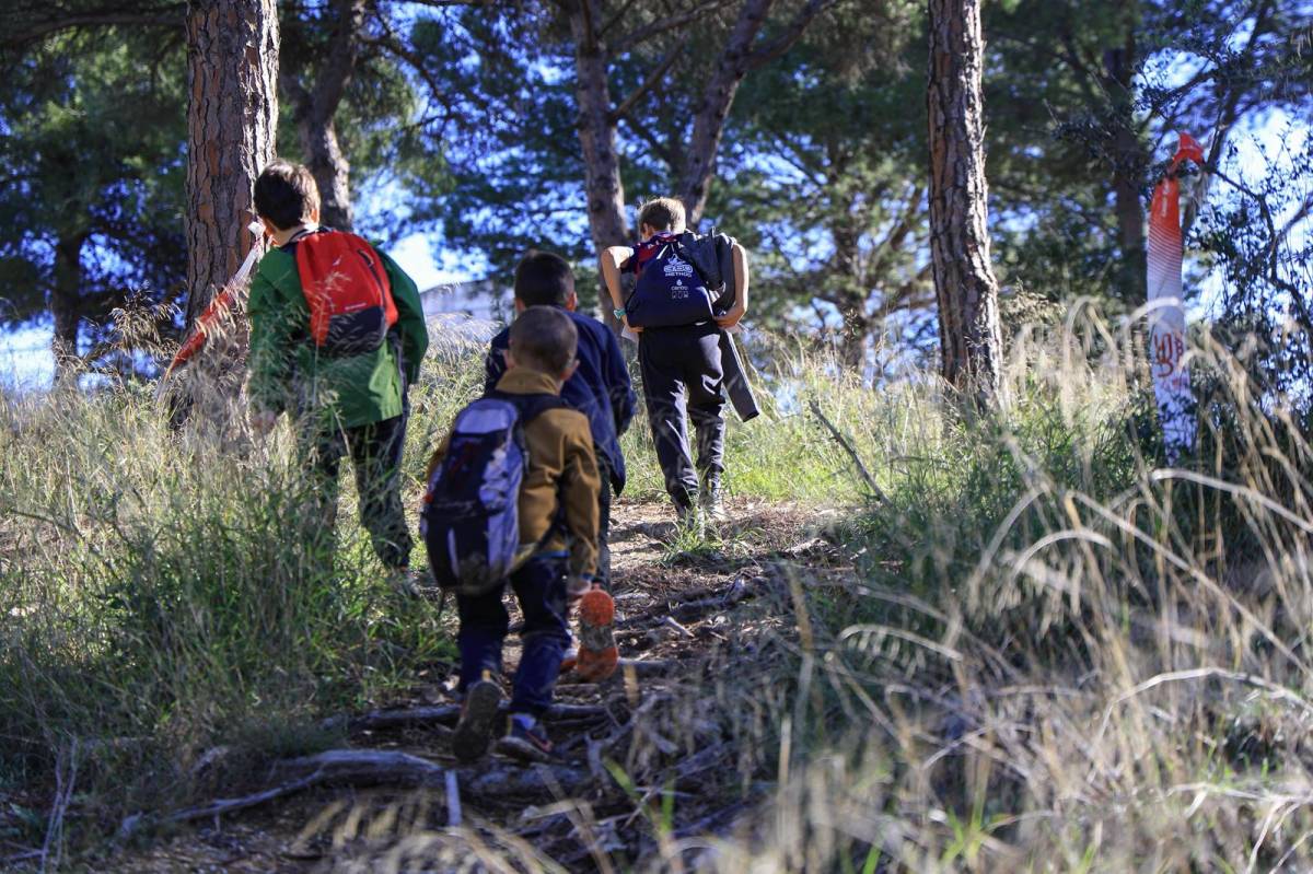 Més de 200 nens i nenes fan de la Marxa Infantil de Regularitat una festa d’esport i natura