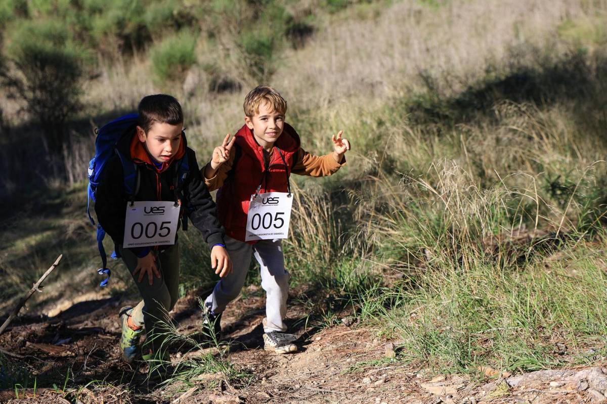 Més de 200 nens i nenes fan de la Marxa Infantil de Regularitat una festa d’esport i natura