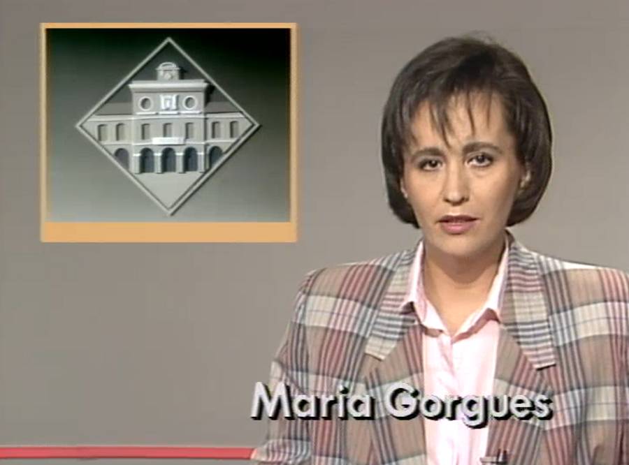 Maria Gorgues, primera presentadora dels TN - 3Cat Maria Gorgues, primera presentadora dels TN