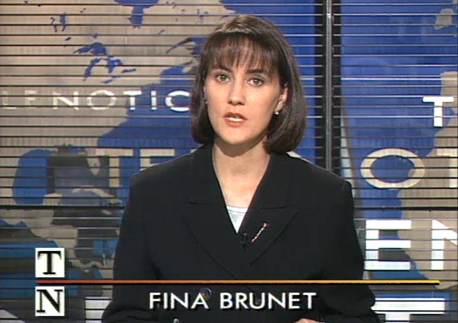 Fina Brunet, presentant un TN - 3Cat Fina Brunet, presentant un TN