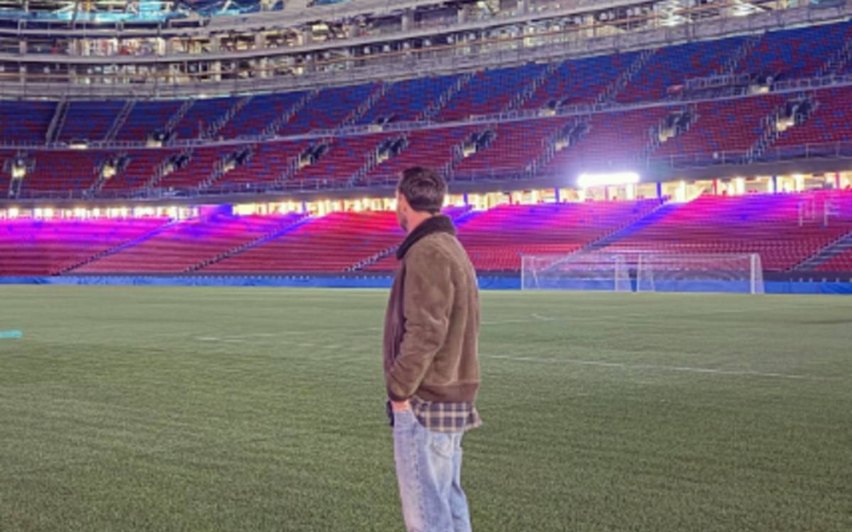 Messi trepitja el Camp Nou: «Tant de bo algun dia pugui tornar»