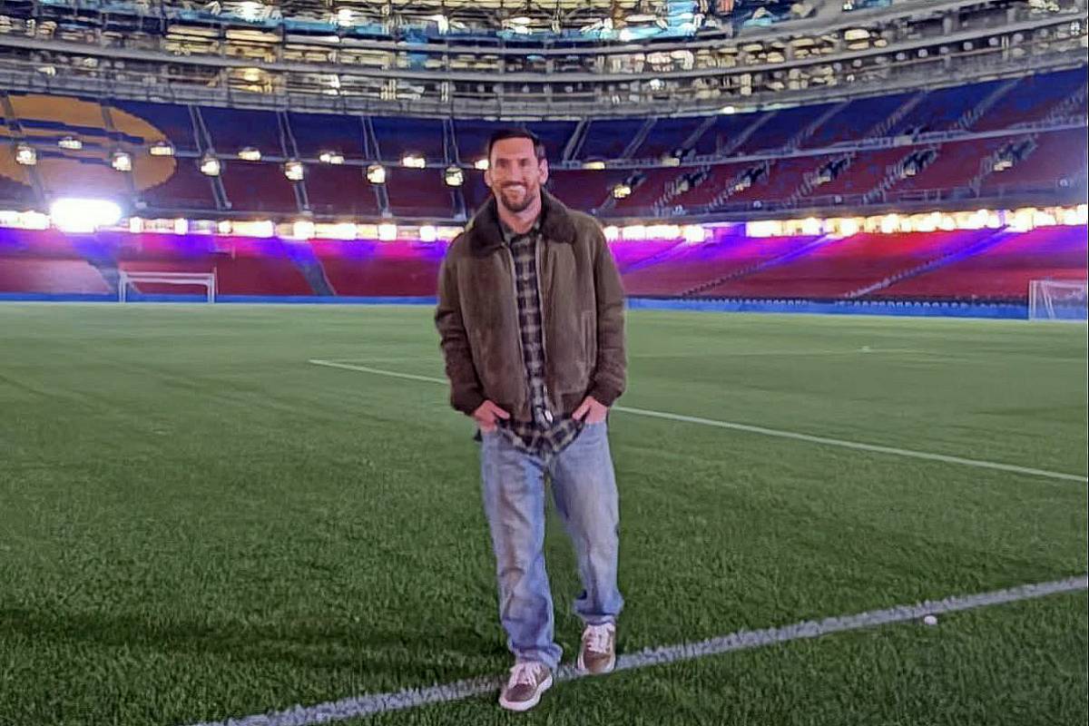 Messi trepitja el Camp Nou: «Tant de bo algun dia pugui tornar»