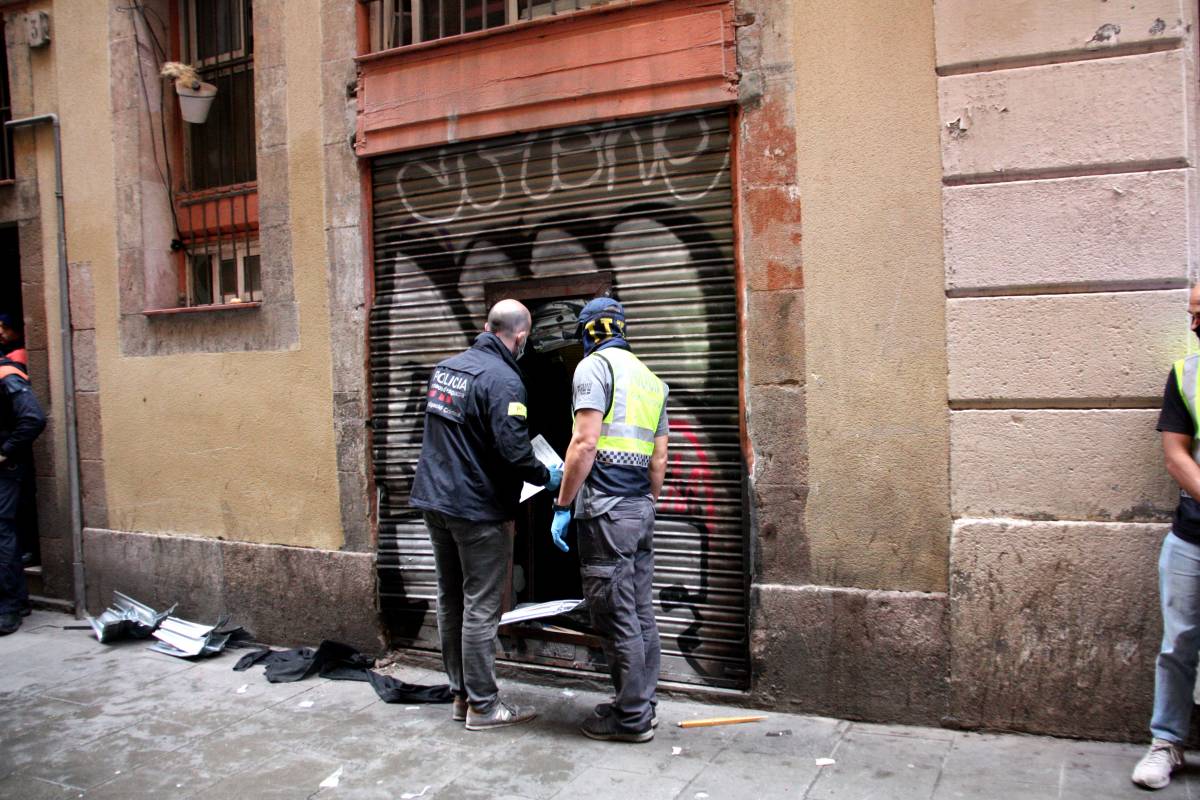 Diversos detinguts en un «macrodispositiu» a Barcelona contra la venda i distribució de droga