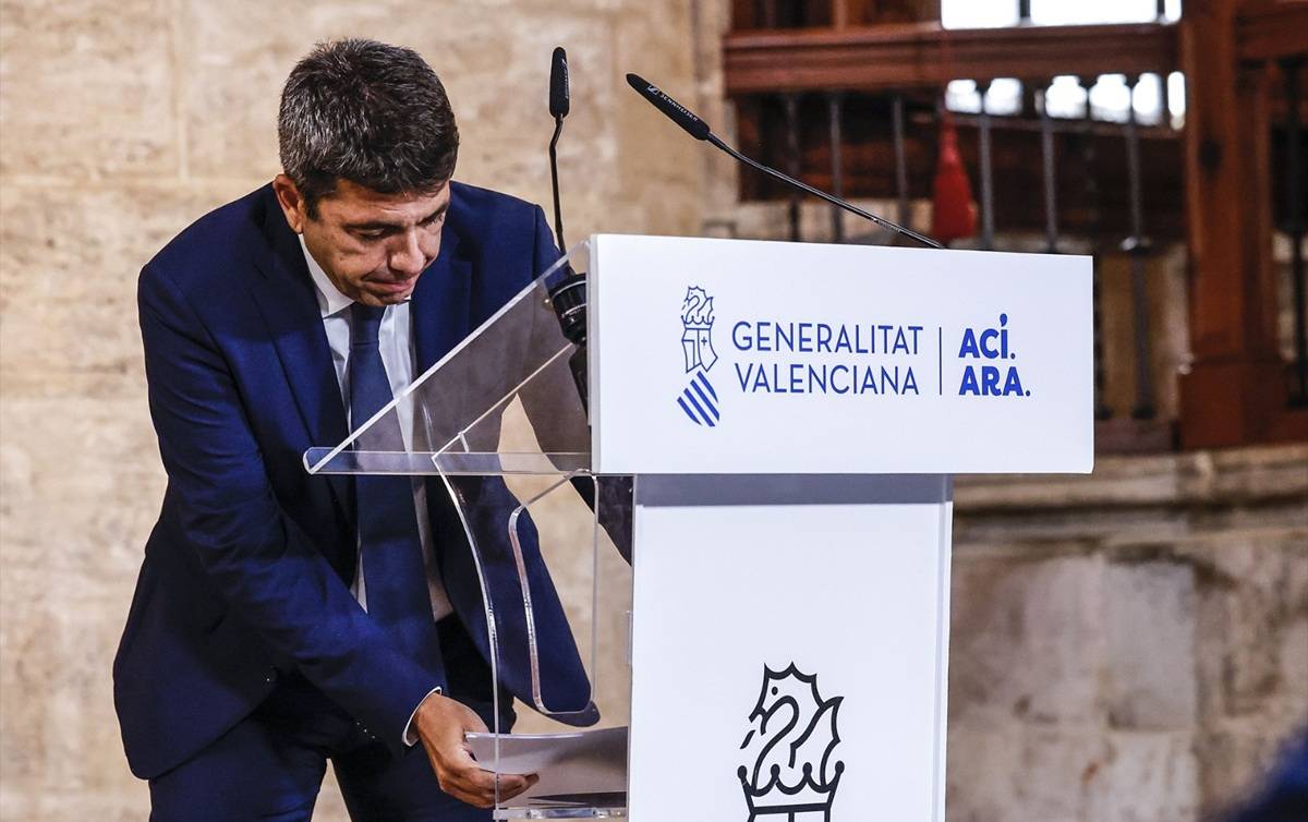 Cinc grans preguntes que ha de respondre Carlos Mazón a la comissió d'investigació de la dana