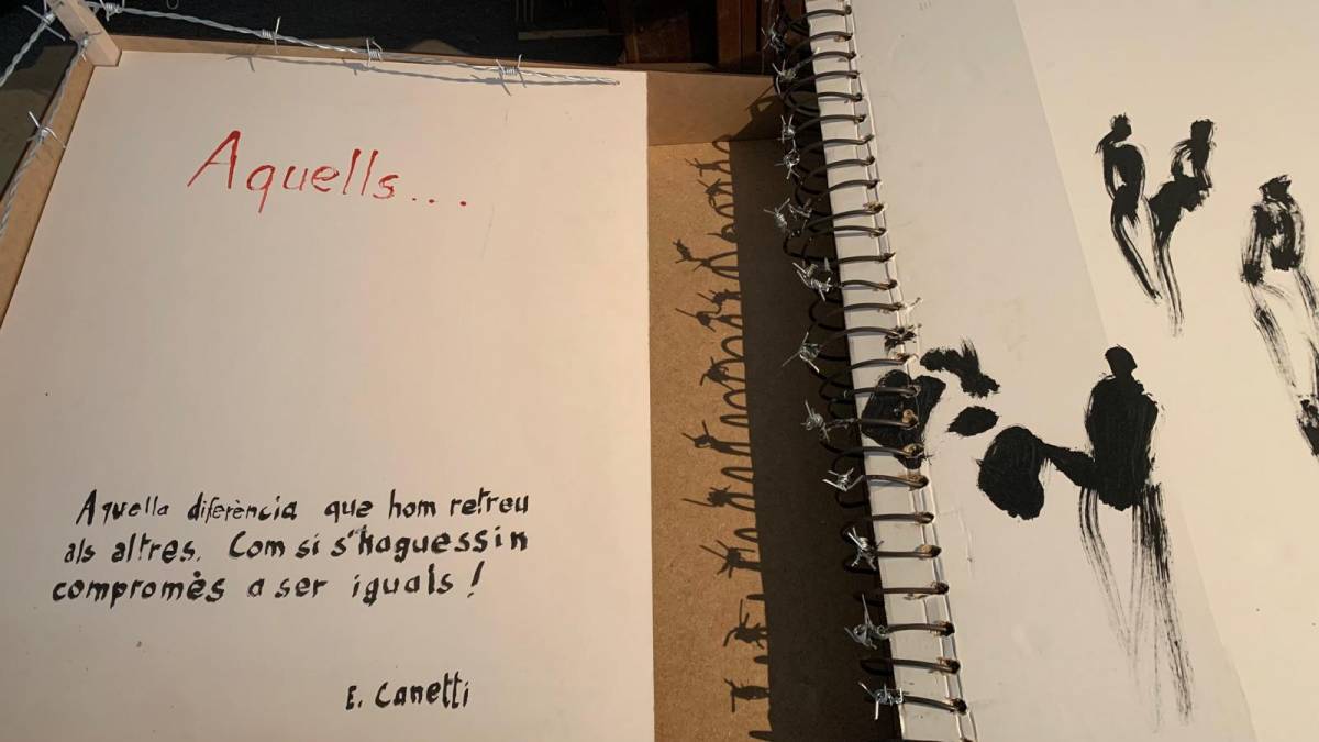 L'artista multidisciplinari Joma presenta a Solsona l'exposició «Murs»