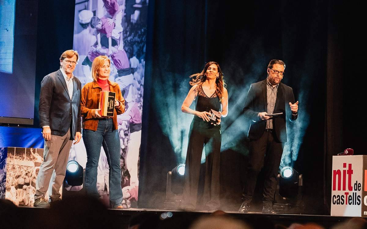 Imatge d'una edició anterior de la Nit de Castells de Valls - Ajuntament de Valls