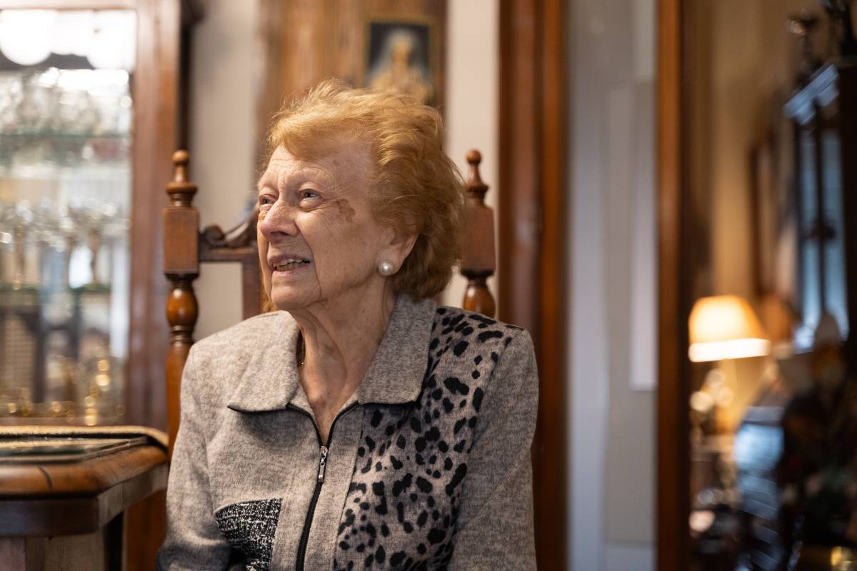 Pepita Bullo, veïna centenària de Sabadell 